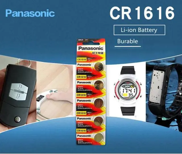 Alt view image 3 of 4 - CR1616 2PCS Button Cell Coin Batteries  cr 1616 3V Lithium Battery DL1616 ECR1616 LM1616