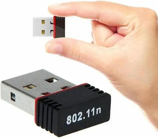 Alt view image 3 of 3 - MT7601 Mini USB WIFI Adapter 802.11n/g/b Wi Fi Antenna 150Mbps Wireless LAN Network Card External USB wifi for Desktop Laptop