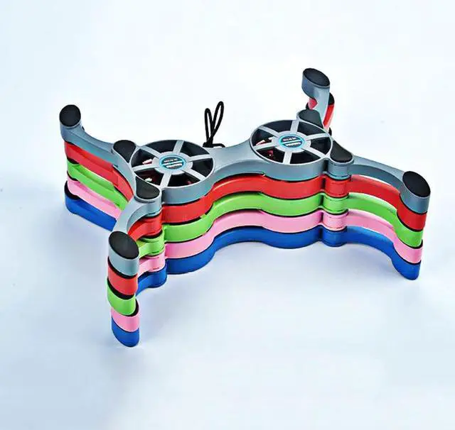 Alt view image 3 of 5 - Portable USB Octopus Two Cooling Fan Laptop Cooling Pads for Macbook Acer Dell Lenovo ASUS HP Notebok PC Tablet Laptop Pads