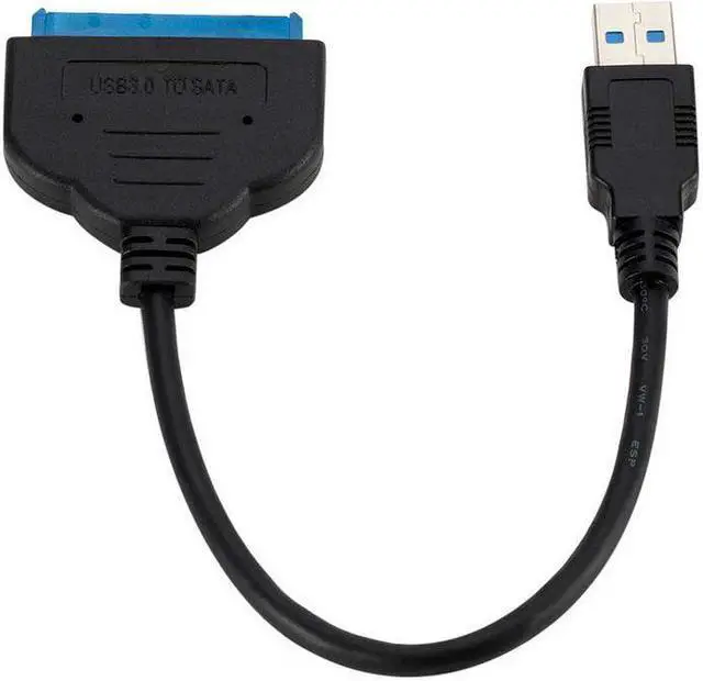 Alt view image 3 of 8 - USB 3.0 To 2.5" SATA III Cable 22 Pin Hard Drive Adapter Cable UASP-SATA To USB3.0 Converter Up To 6 Gbps For External SSD HDD