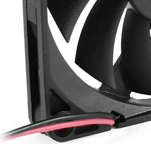 Alt view image 2 of 5 - Hot 80mm 2 Pin Connector Cooling Fan for Computer Case CPU Cooler Radiator