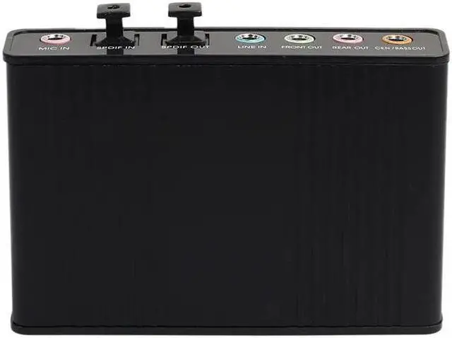 Alt view image 5 of 5 - Sound Card USB 7 Channel 5.1  Audio Music Sound Card Soundcard For Laptop PC with Driver CD + USB Cabler