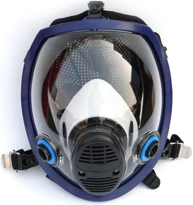 Main image of Lightweight Full Face Chemical mask Anti-Gas Mask Acid Dust Respirator Paint Pesticide Spray Silicone Filter Face Mask