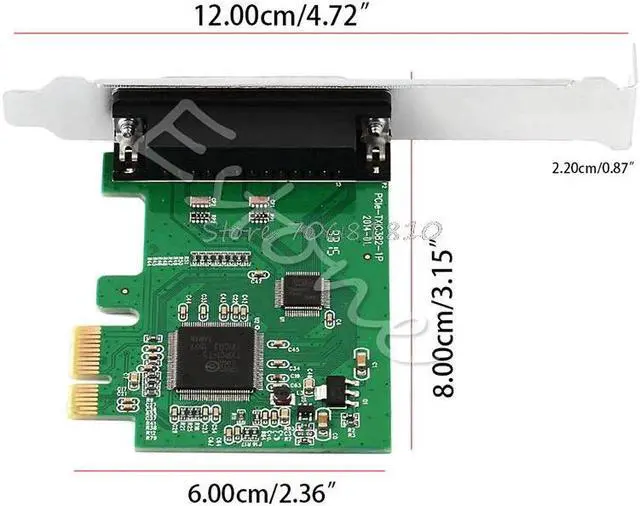 Alt view image 5 of 5 - Port DB25 25Pin LPT Printer to PCI-E Express Card Converter Adapter  Drop Shipping