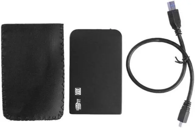 Alt view image 6 of 6 - Ultra Thin HDD Case SATA to USB 3.0 SSD Adapter Hard Drive Case External HDD Enclosure for 2.5 inch HDD SSD hard disk(Blue)