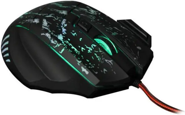 Alt view image 2 of 5 - 5500DPI 7 Buttons 7 Colors LED Backlight Optical USB Wired Mouse Gamer Mice Laptop PC Computer Mouse Gaming Mouse for Pro Gamer