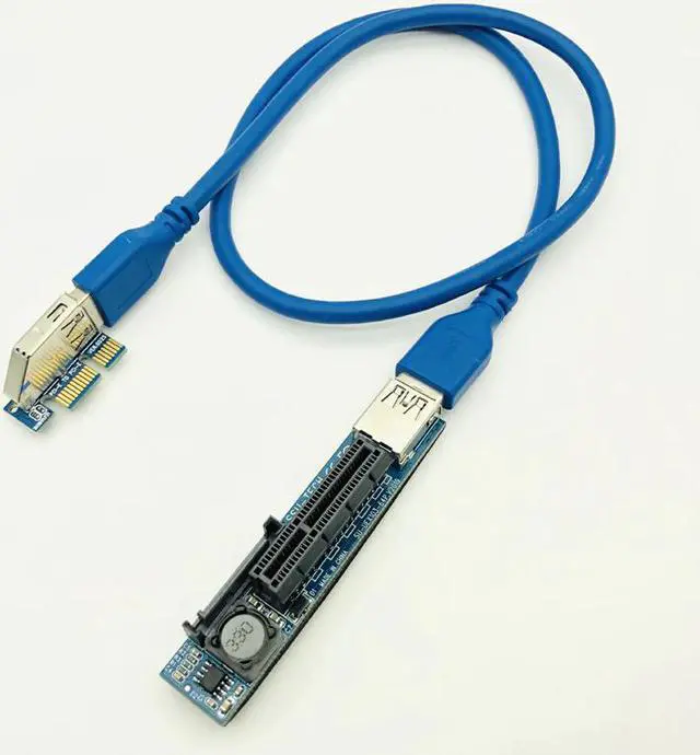 Main image of Adapter PCI Express USB 3.0 Raiser Extender PCIE Riser PCI-E Computer Accessories Desktop Card Riser PCI E Riser for Video Card
