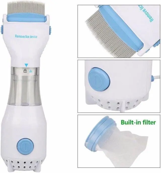 Alt view image 4 of 6 - Electric Flea Comb Puppies Fleas Treatment Safe Removal Kill Lice Cleaner Comb for Dogs Cats Pet Supplies ping