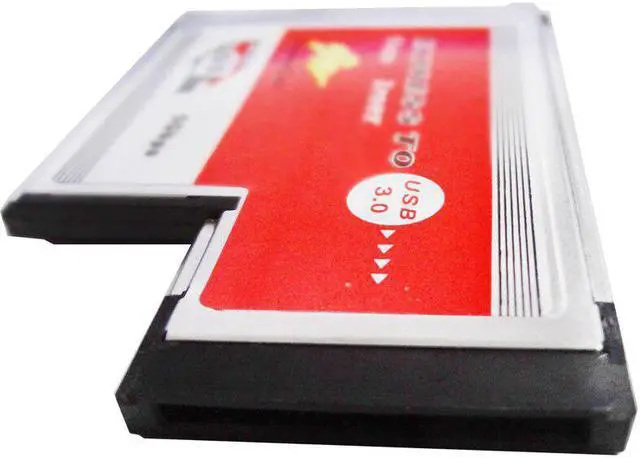 Alt view image 5 of 5 - 2 Dual Ports USB 3.0 HUB Express Card ExpressCard 54mm Hidden Inside USB3.0 Adapter ASMedia ASM1042 Chip For Laptop Notebook NEW