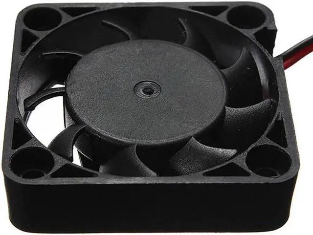 Alt view image 4 of 5 - & Cooling CPU Cooler 2PCS Fan Cooler 12V Mini Cooling Computer Fan Small 2-Pin 3000 RPM 40x40x10mm DC Brushless Oil Bearing