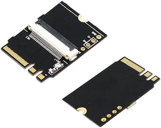 Alt view image 3 of 6 - M.2 NGFF Key A/E/A+E to Mini PCI-E Adapter FPC Cable WiFi Wireless Adpater Supports Half-size Full-size Mini PCI-E Network Card