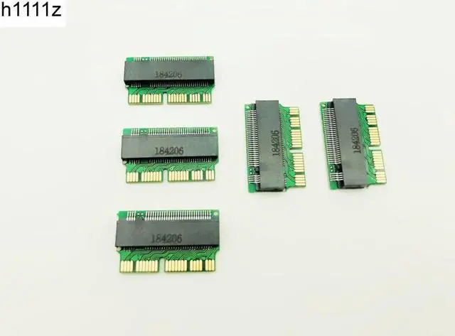 Main image of 5PCS M key M.2 PCI-e AHCI SSD Adapter Card for 2013 2014 2015 MACBOOK Air A1465 A1466 Pro A1398 A1502 A1419 NGFF to MD711 MD712