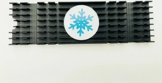 Alt view image 4 of 6 - 5PCS N80 NVME NGFF M.2 2280 PCIE SSD Heatsink Passive Cooling Cooler Aluminum Heat Sink Thermal Pad Heat Dissipation Radiator