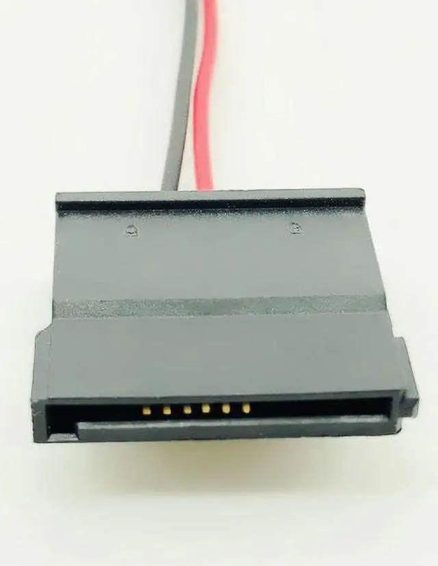 Alt view image 3 of 6 - BTBcoin Computer Cables Mini 2Pin to SATA Power Cable Sleeved Cable PC SATA Power Connector SATA Power Adapter Cables 22AWG 15cm