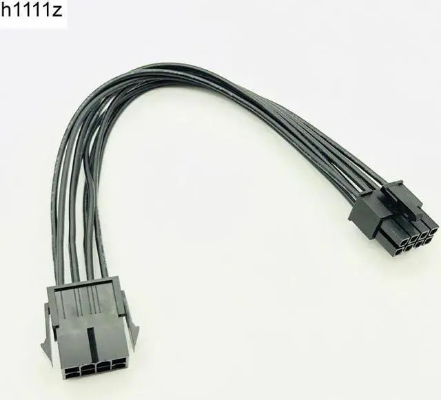 Main image of 8Pin CPU Power Cable 8 Pin PCI-E to 8 Pin ATX EPS Male to Female PSU Motherboard Power Supply Extension Adapter Cable 20cm 18AWG