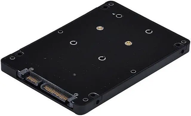 Alt view image 3 of 5 - Mini pcie mSATA SSD To 2.5Inch SATA3 Adapter Card With Case  SATA Adapter