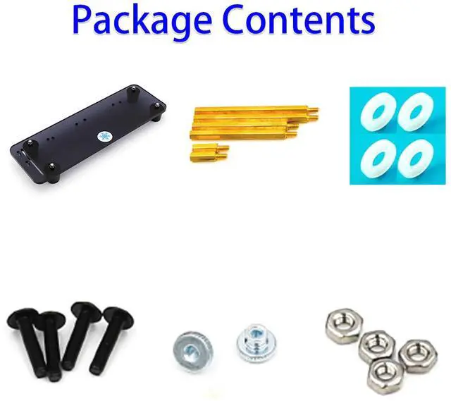 Alt view image 5 of 6 - Graphics Cards Stand DIY ATX Case PCI-E External Built-in Kickstand Mounting Bracket for PCIE x1 x4 x16 Riser Cable R L Version