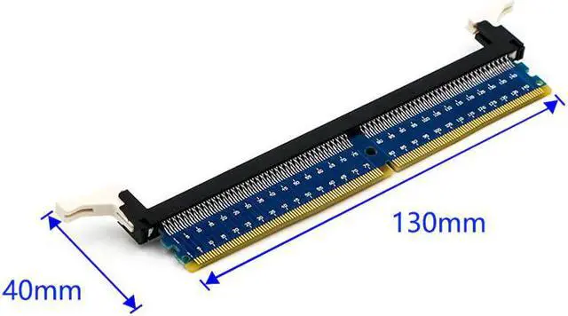Alt view image 4 of 5 - 288Pin DIMM Adapter Riser Memory Tester Memory Protection Card Post Card Circuit Expansion Board Raiser For Desktop PC NEW