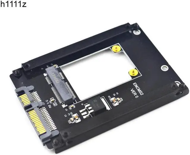 Main image of mSATA to SATA Adapter Mini PCIe mSATA SSD to 2.5" SATA3 Drive Converter Card Adaptor Support Full High mSATA SSD for Computer PC