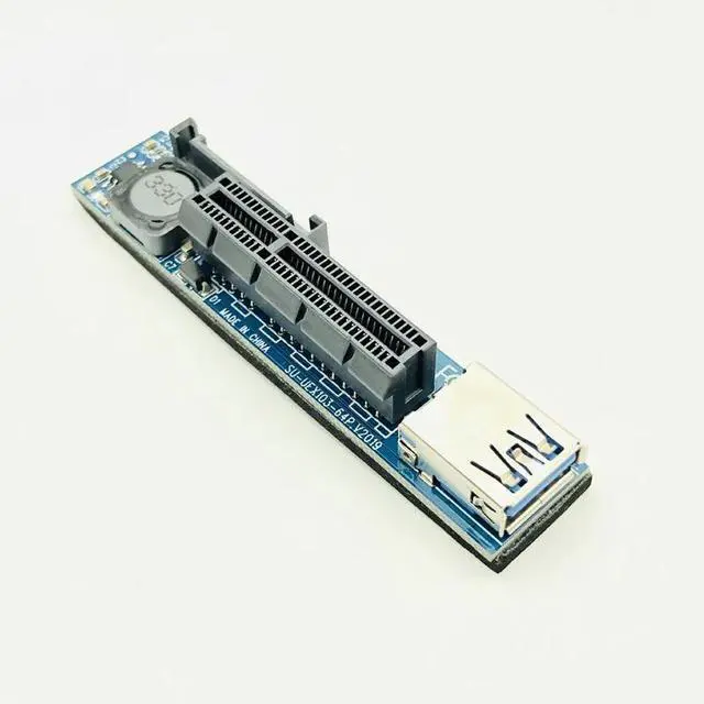 Alt view image 4 of 6 - Adapter PCI Express USB 3.0 Raiser Extender PCIE Riser PCI-E Computer Accessories Desktop Card Riser PCI E Riser for Video Card