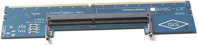 Alt view image 4 of 6 - Computer Components DDR4 Laptop SO-DIMM to Desktop DIMM Memory RAM Connector Adapter Desktop PC Memory Cards Transfer Adaptor