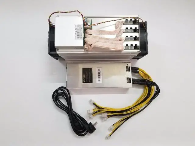 Alt view image 2 of 7 - YUNHUI  ANTMINER L3+ LTC 504M (with psu) scrypt miner LTC Mining Machine 504M 800W on wall Better Than ANTMINER L3.