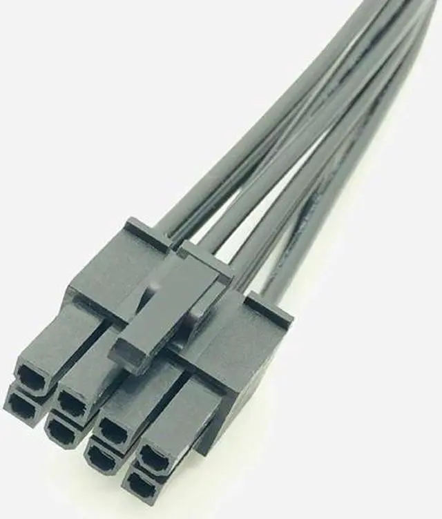 Alt view image 4 of 6 - 8Pin CPU Power Cable 8 Pin PCI-E to 8 Pin ATX EPS Male to Female PSU Motherboard Power Supply Extension Adapter Cable 20cm 18AWG