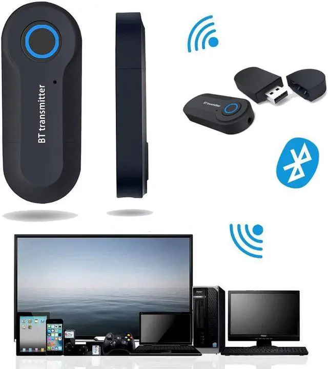 Alt view image 5 of 6 - GT09S USB Power 3.5mm Bluetooth Audio Transmitter For TV Computer Use