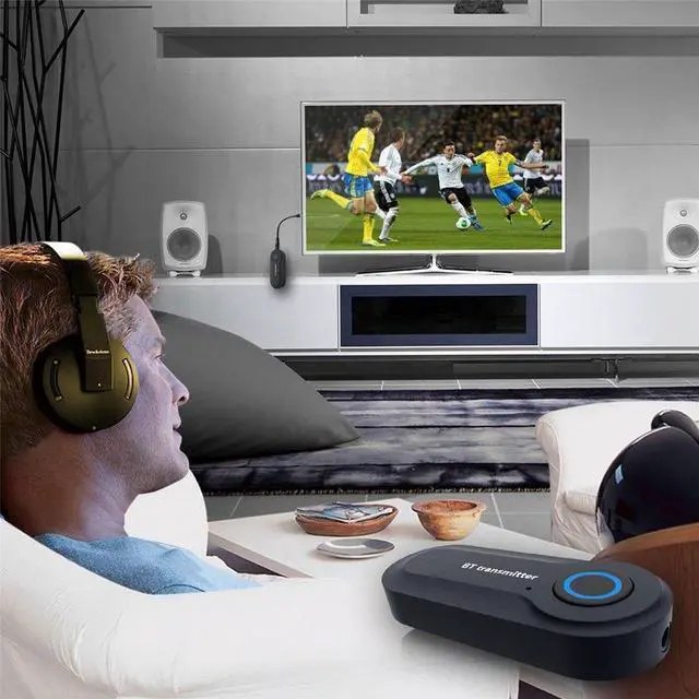 Alt view image 4 of 6 - GT09S USB Power 3.5mm Bluetooth Audio Transmitter For TV Computer Use