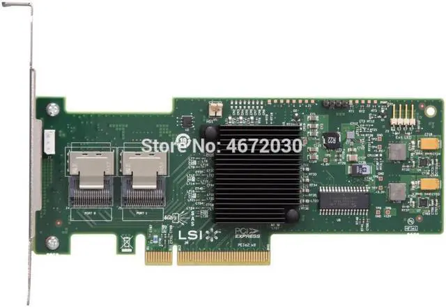 Main image of LSI LOGIC 9240-8i 8-Port 6GB/s PCIe 2.0 Sata+SAS Mega Raid Controller Card