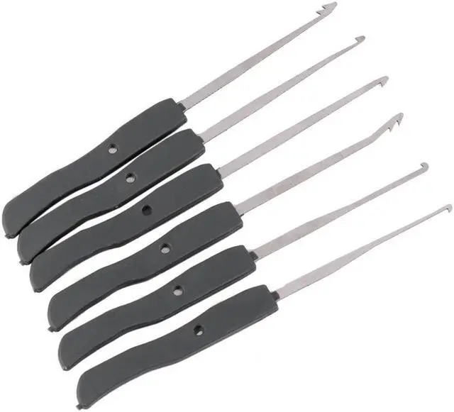 Alt view image 3 of 6 - Locksmith Tools Kit 3 In 1 Set Transparent Lock 5pcs Locksmith Wrench Tools 10pcs Locksmith Broken Key Extractor Tools 2 keys