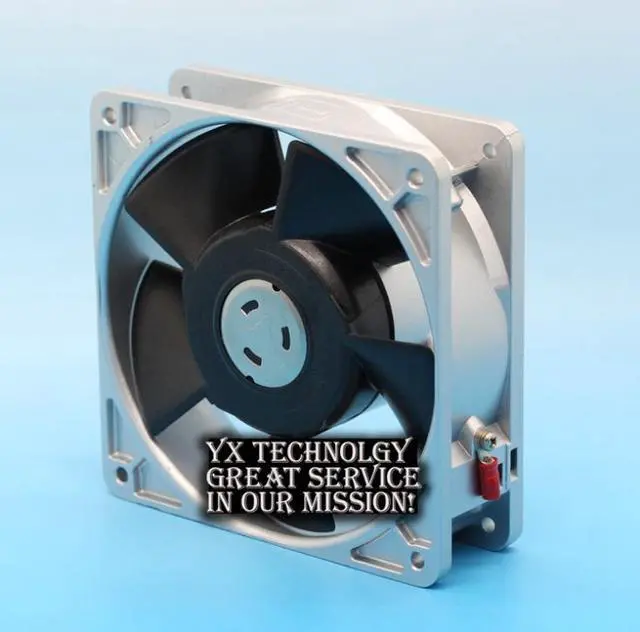 Alt view image 2 of 3 - Original P120DH10-G3 12038 100V 15 / 14W AC fan aluminum frame FAN 120*120*38mm