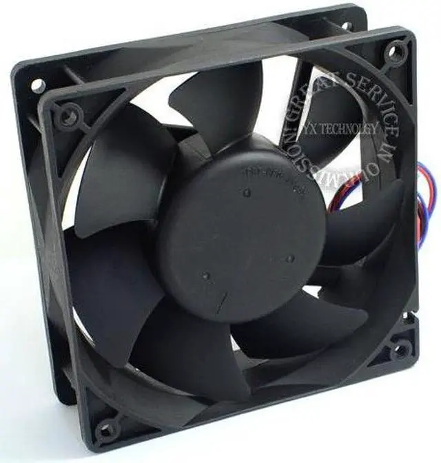Alt view image 3 of 6 - Delta AFB1212VHE -F00  signal 120mm 12cm DC 12V 0.90A 3-pin server inverter axial blower cooler cooling fan