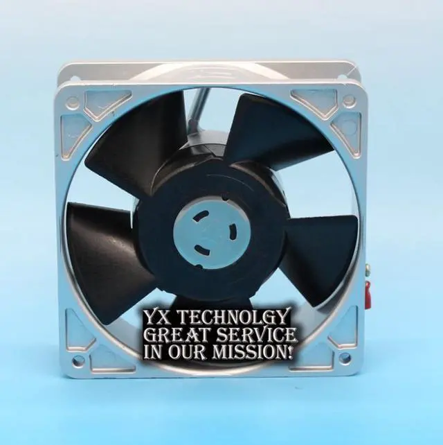 Alt view image 3 of 3 - Original P120DH10-G3 12038 100V 15 / 14W AC fan aluminum frame FAN 120*120*38mm