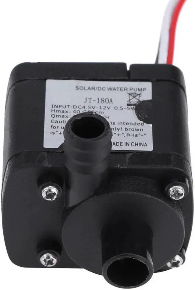 Alt view image 3 of 5 - 300L/H 2.5M 12V Super Silent Brushless Computer PC Water Cooling Cooler Mini Water Circulation Pump