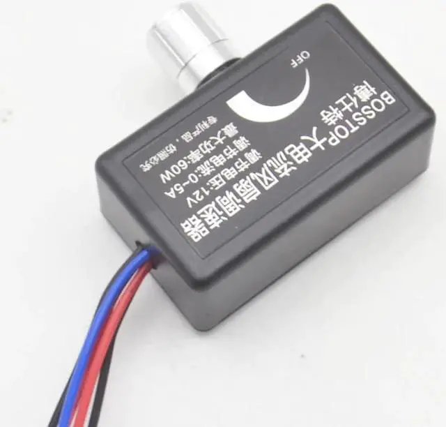 Alt view image 2 of 5 - quality 12V DC fan speed controller  5A maximum support