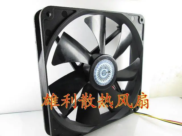 Main image of NEW  A14025-10CB-3BN-F1 12V 0.14A silence 14CM 3Pin 14025 Cooling fan