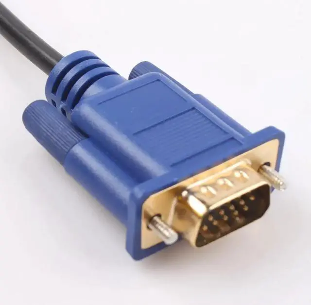 Alt view image 3 of 4 - HDMI Gold Male To VGA HD-15 Cable 6ft 1.8M  #1105