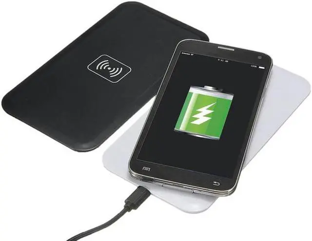 Alt view image 4 of 5 - Wireless Fast Charger Charging Pad for Iphone X 8 Plus for  Galaxy Note 8 S8 S7 S6 Edge S9 for   Phone