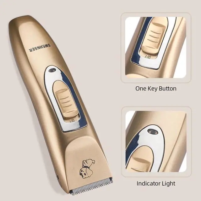 Alt view image 4 of 6 - Rechargeable Pet Hair Trimmer Electrical Low-noise Pets Dog Hair Clipper Remover Cutter Grooming For Dogs Cats Hair Cut Machine