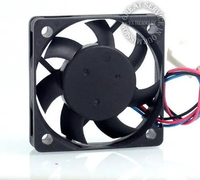 Alt view image 3 of 6 - original Delta 3-wire 50*50*10mm EFB0512HA 5010 12V 0.15A 5cm  PWM speed fan  for