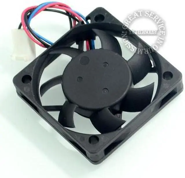 Alt view image 6 of 6 - original Delta 3-wire 50*50*10mm EFB0512HA 5010 12V 0.15A 5cm  PWM speed fan  for