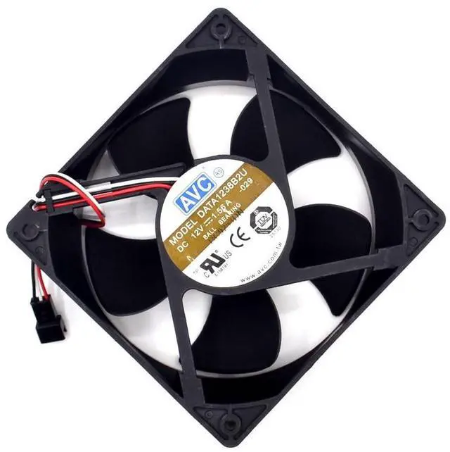 Alt view image 5 of 6 - original AVC New original 12038 DC12V 1.56A DATA1238B2U large air cooling fan