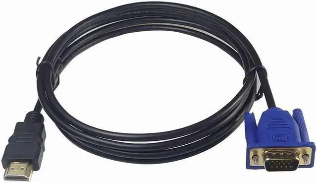 Alt view image 3 of 5 - 1M Cable To VGA 1080P HD With Audio Adapter CablePC Monitor Cable Lead D.6