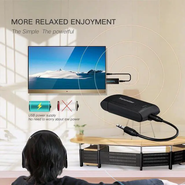 Main image of Bluetooth Transmitter For TV Phone PC Y1X2 Stereo Audio Music Adapter O.26