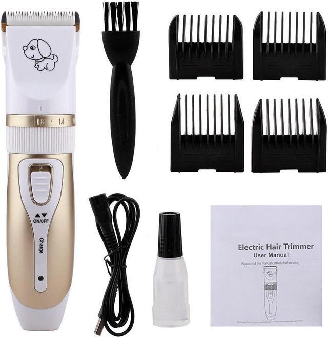 Alt view image 2 of 6 - Rechargeable Low-noise Pet Hair Clipper Remover Cutter Grooming Cat Dog Hair Trimmer Electrical Pets Hair Cut Machine