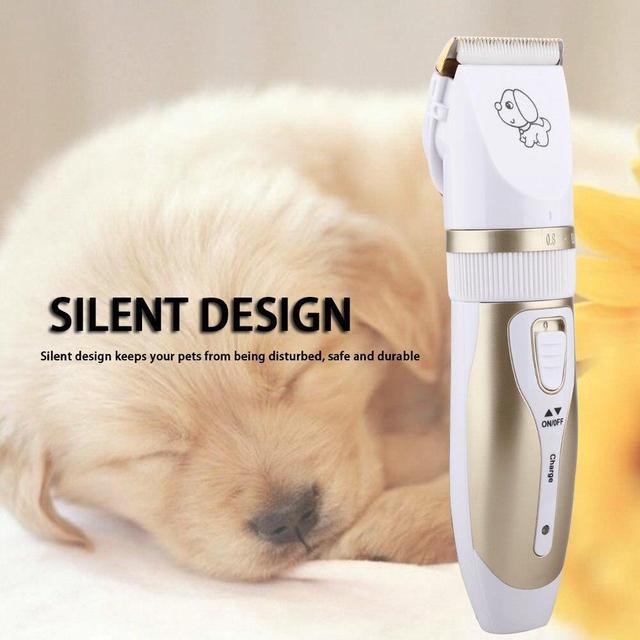 Main image of Rechargeable Low-noise Pet Hair Clipper Remover Cutter Grooming Cat Dog Hair Trimmer Electrical Pets Hair Cut Machine