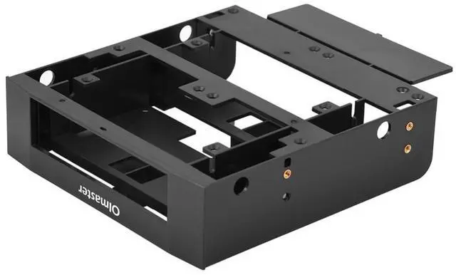 Alt view image 2 of 6 - OImaster 2.5" / 3.5" HDD / SSD to 5.25" Floppy-Drive Bay Computer Mounting Bracket Adapter