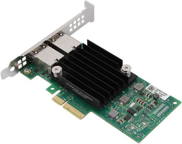 Alt view image 3 of 6 - 2-Port Gigabit LAN Card NIC Network Card for intel X550-T2 PCI-E X4 10Gbps High quality