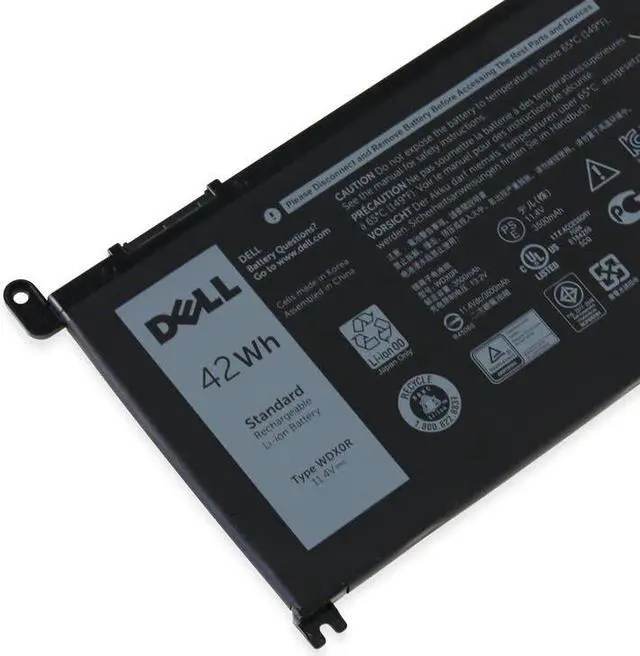 Alt view image 5 of 6 - Original  Replacement Laptop Battery For dell Inspiron 14 7000 5567 7560 7472 7460-d1525s 7368 7378 5565 wdxor wdx0r